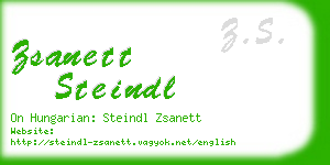 zsanett steindl business card